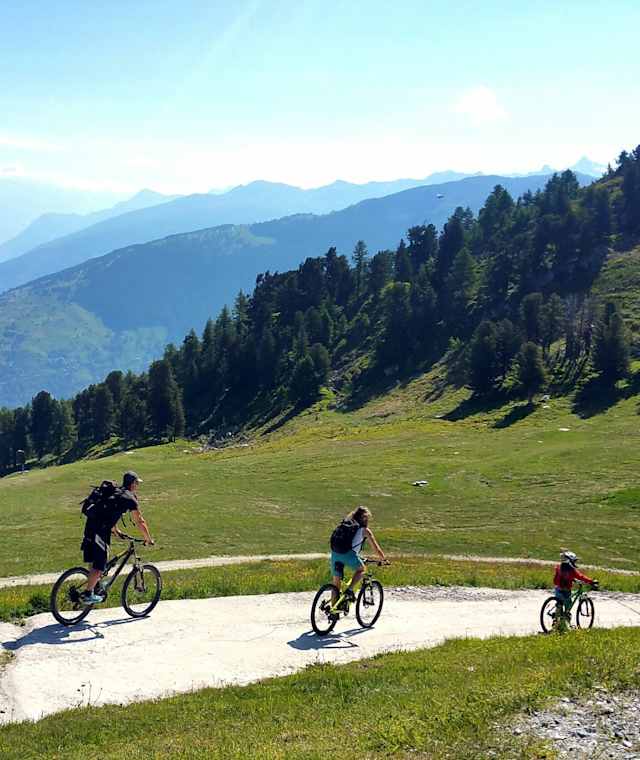 Vom Tracouet nach Siviez