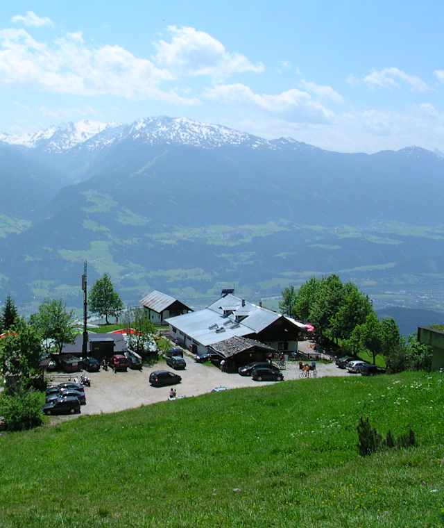 Blick auf die Hinterhornalm