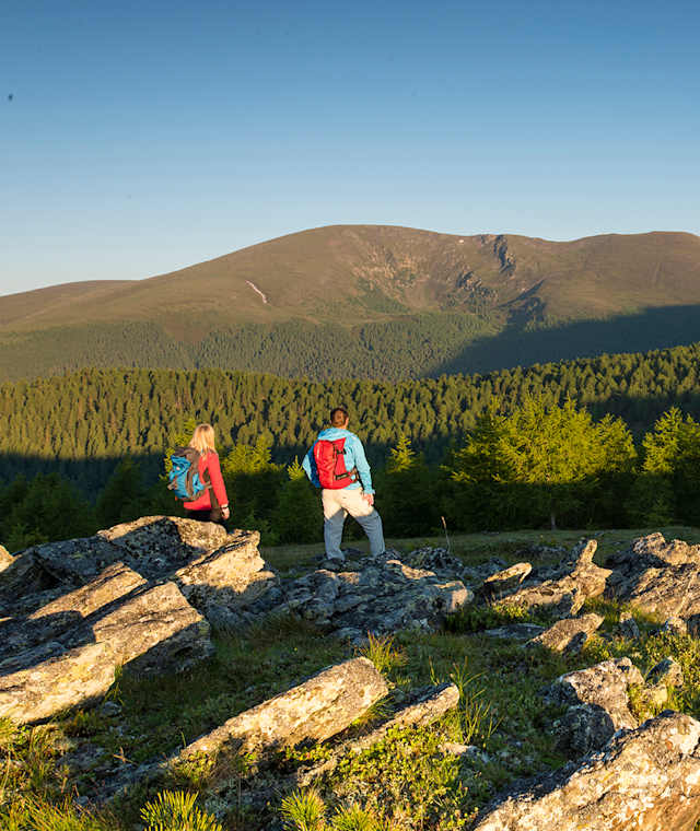 Gipfelpanorama Gurktaler Alpen