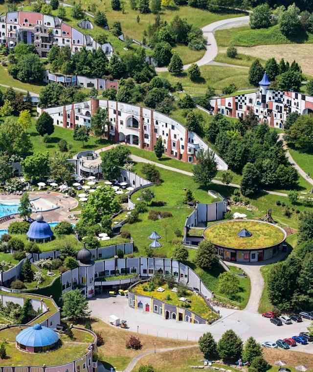 Rogner Bad Blumau, die Hundertwasser-Therme