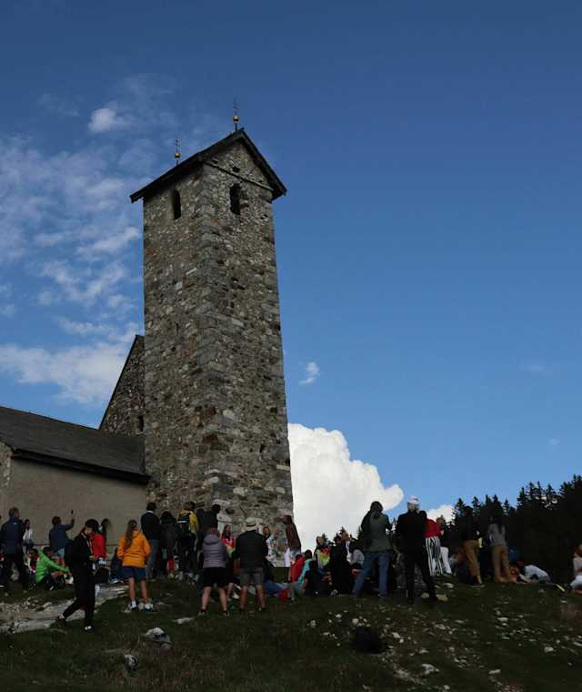 Das Vigilius-Kirchlein am Vigiljoch