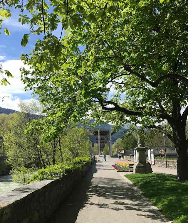 Promenade bei den Rappanlagen