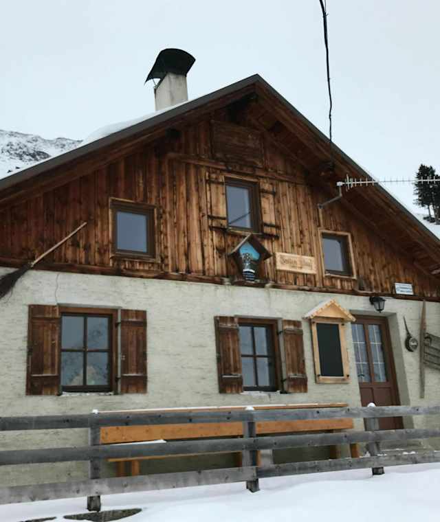 Juifenalm im Winter