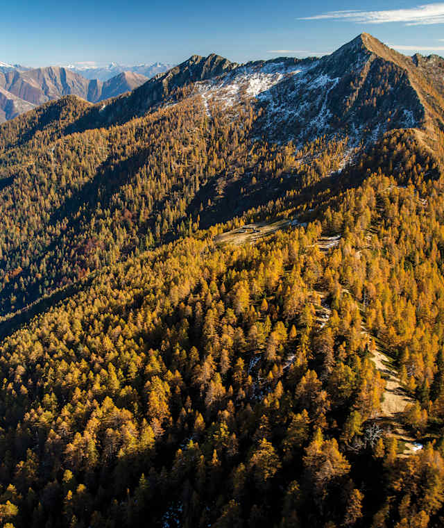 Das Bergpanorama der Tessiner Alpen
