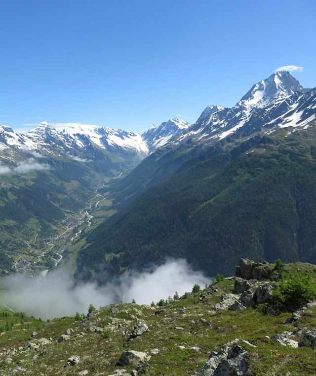 Traumblick auf das Lötschental