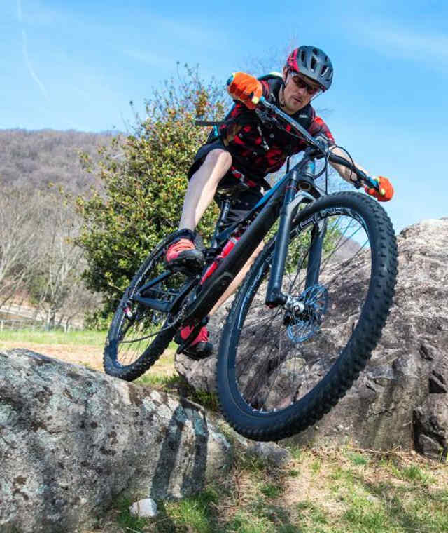 Spass ist bei dieser Mountainbiketour Garantie. 
