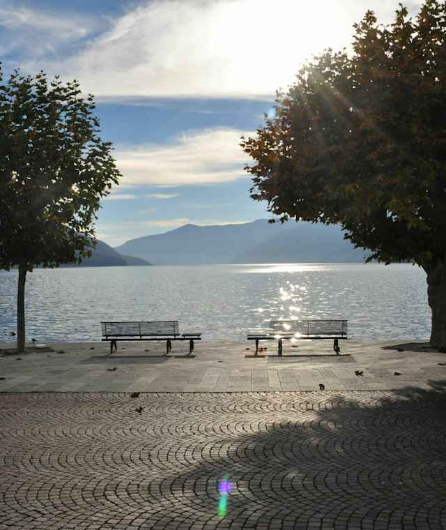 Blick auf den Lago Maggiore
