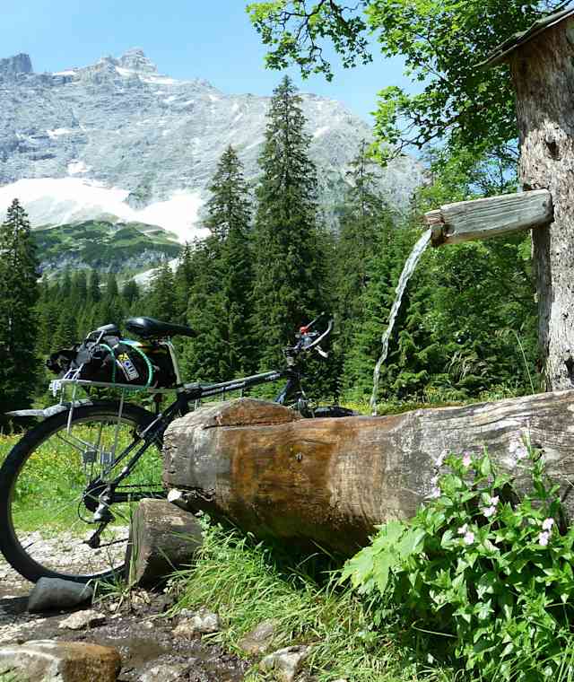 Rast am Kleinen Ahornboden
