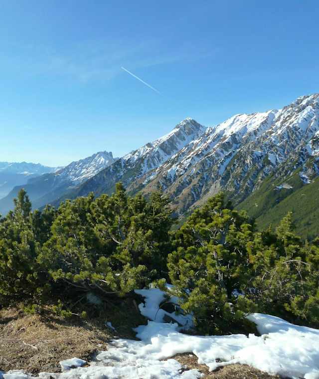 Ausblick vom Haller Zunterkopfl