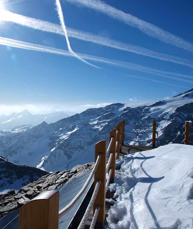 Blick nach Westen vom Rifugio Mantova