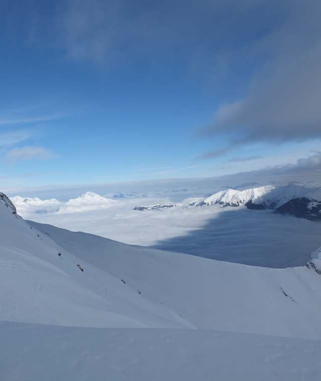 Über dem Nebelmeer