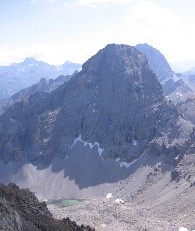 Schroffe Landschaften um den Piz Mitgel