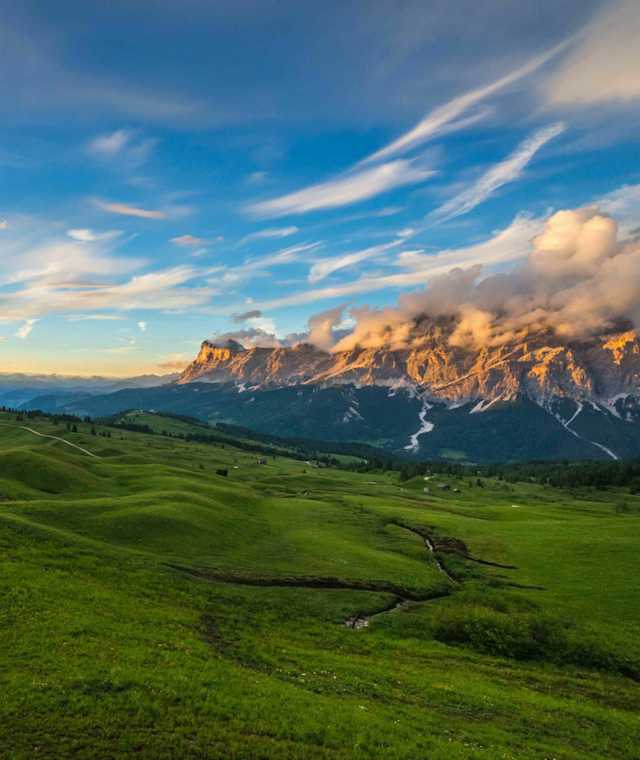 Wanderung auf der Pralongià Hochfläche
