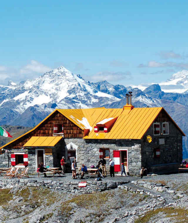 Die Quinto-Alpini-Hütte