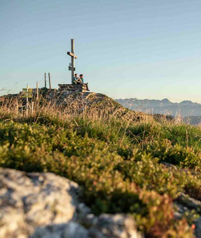 Der aussichtsreiche Penkkopf ist ein beliebtes Wanderziel ausgehend von Kleinarl.