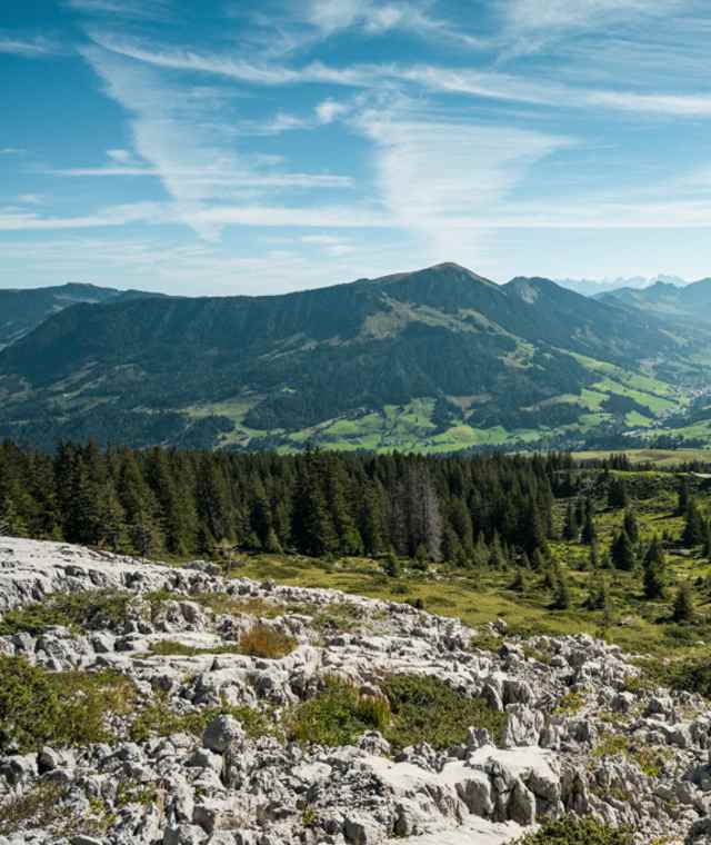 Blick aufs Entlebuch vom Schrattenfluh