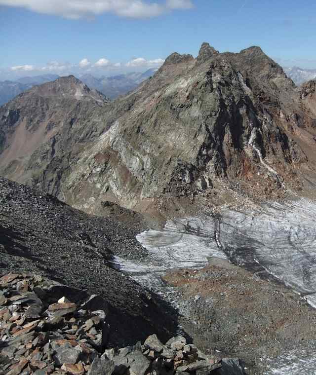 Gipfelausblick von der Schwarzen Wand
