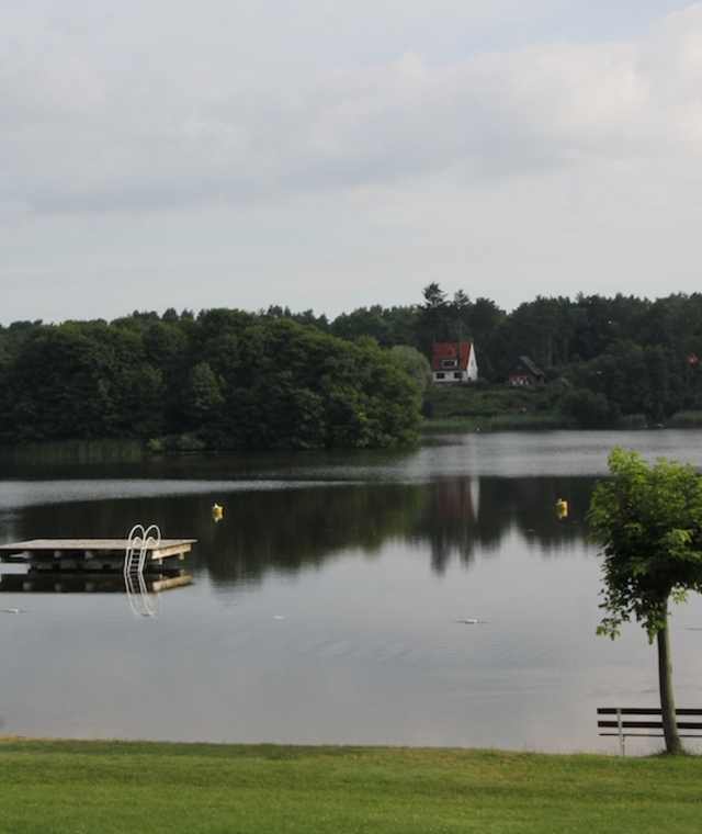 Der Templiner Stadtsee mit Badestelle