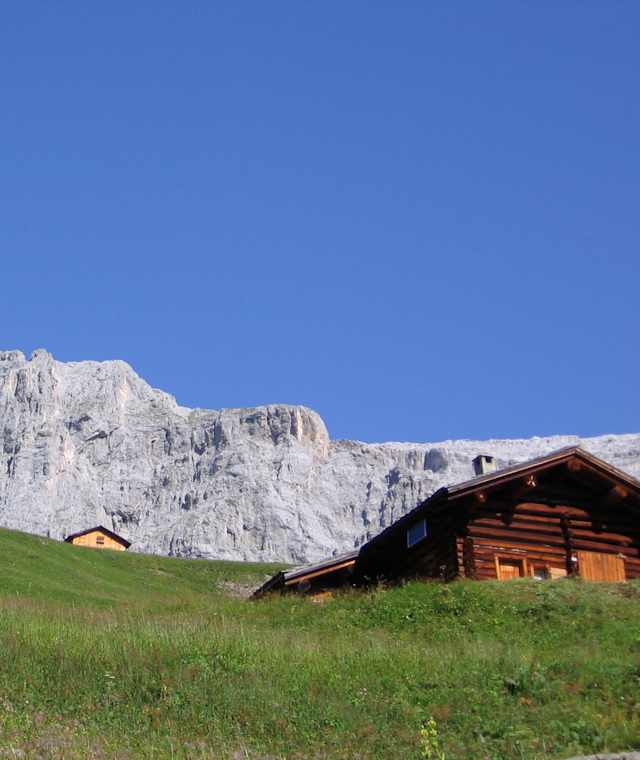 Die Südwand der Sulzfluh in der Morgensonne