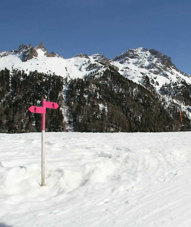 Winterwanderung Siviez nach Tortin