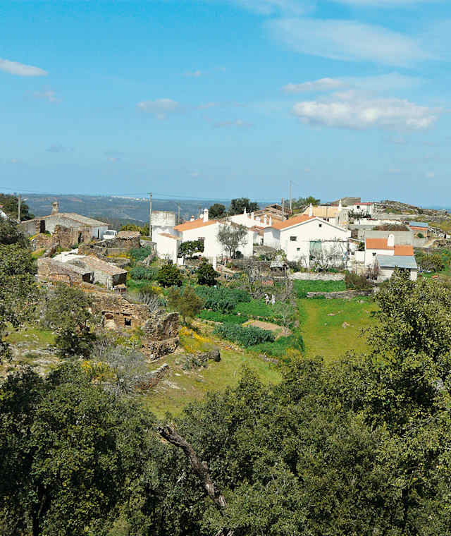 Das abgelegene Dorf Azinhal dos Mouros