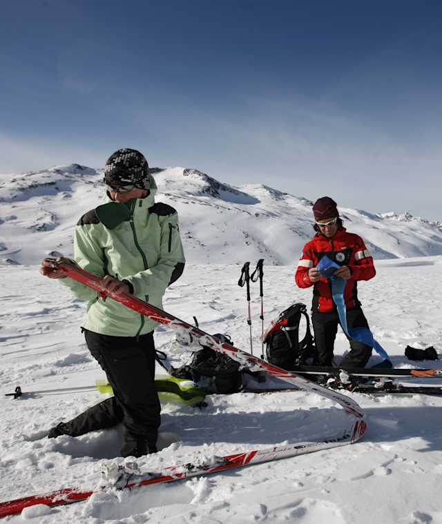 Skitouren-3000er im Schnalstal