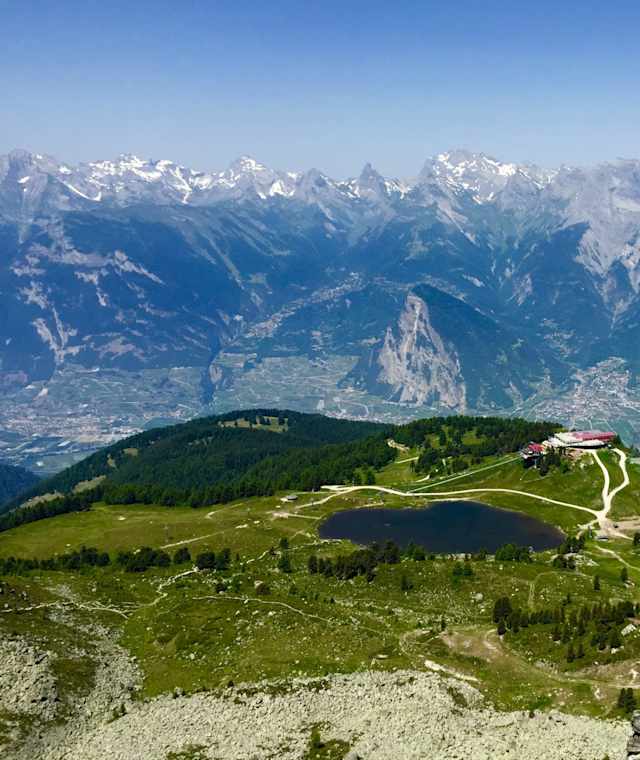 Blick auf den Lac du Tracouet