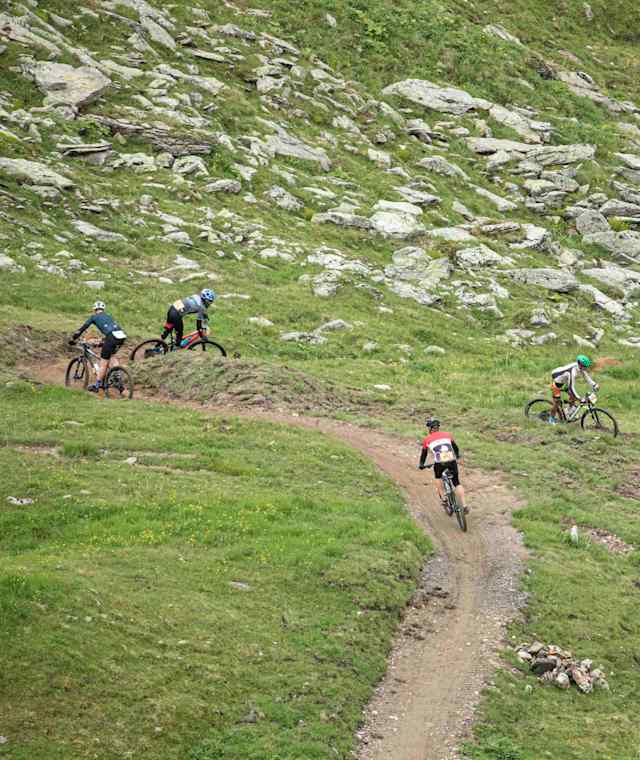 Der neue Single-Trail vom Tuxer Joch hinunter in den Kaserer Winkel