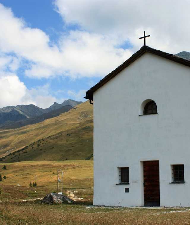 Kapelle San Roc bei der Alp Flix