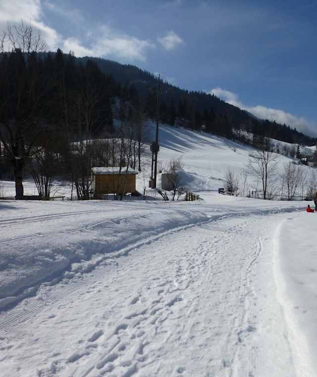 Wandern entlang der Römerlopie ist für die ganze Familie geeignet
