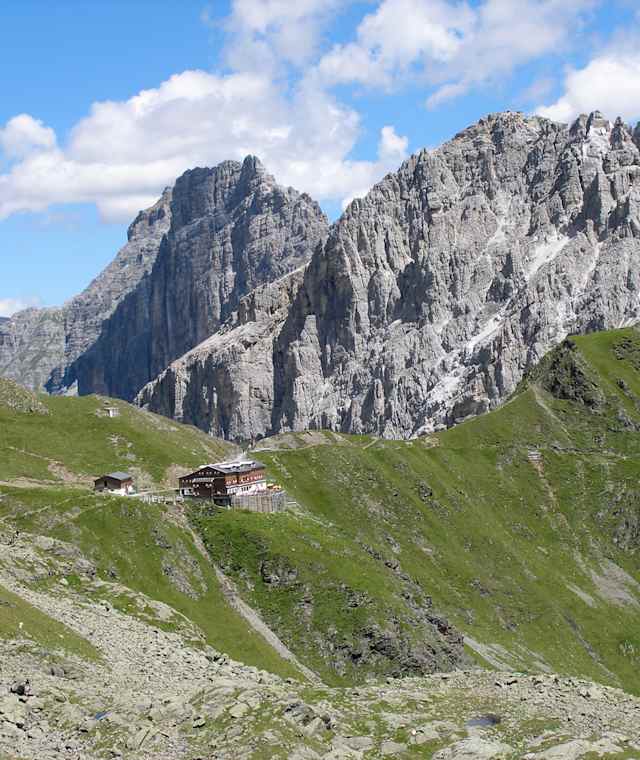 Zurück zur Innsbrucker Hütte Gschnitz Wipptal