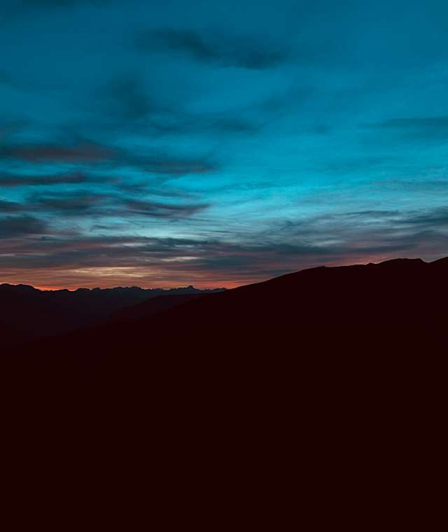 Abendstimmung auf der Winklerner Alm