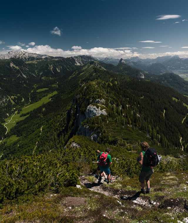 Abstieg Richtung Hochtor und Wörschachwalderhof 