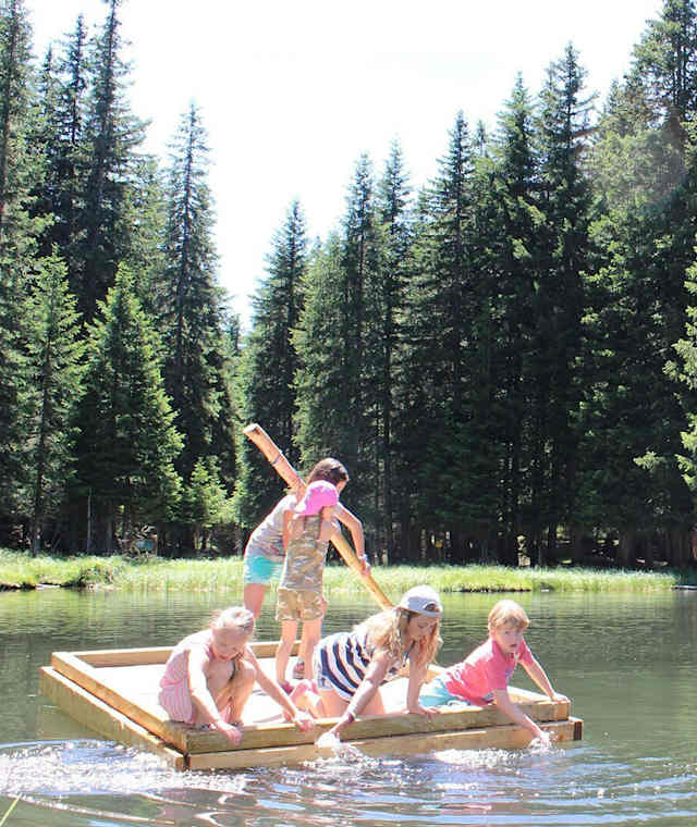 Familienwanderung "Adventure Stage" Schwarzwassersee - Pardatscher See