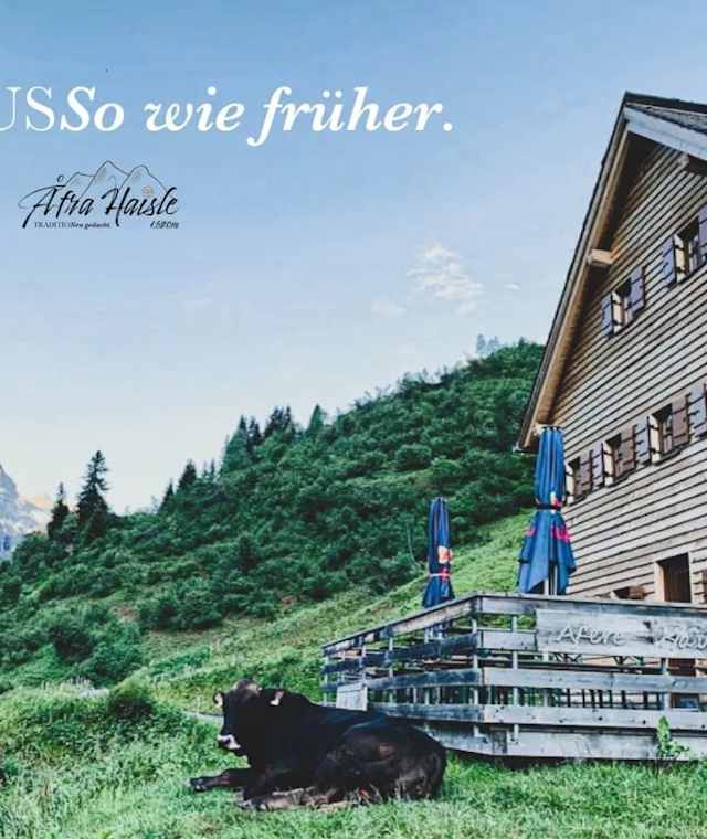 Das Afra Haisle im Tiroler Lechtal.
