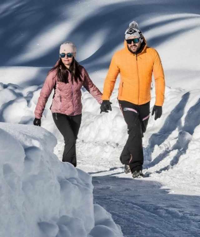Winterwanderung zwischen Corvara und La Villa