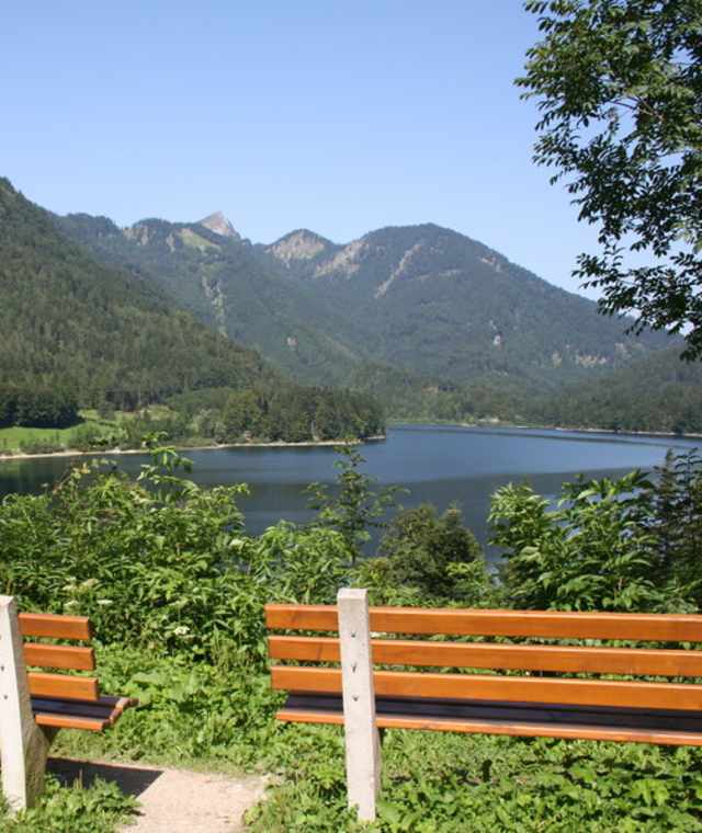 Aussicht zum Schwarzensee