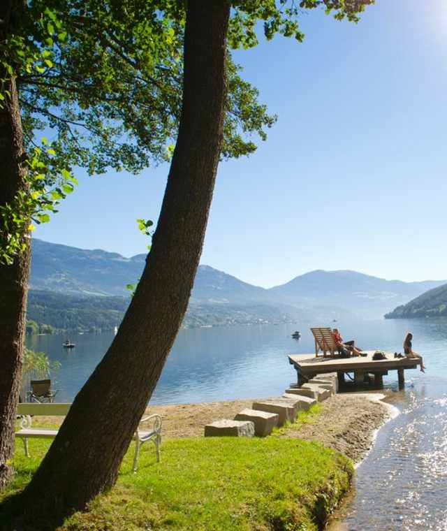Klingerpark, Seeboden
