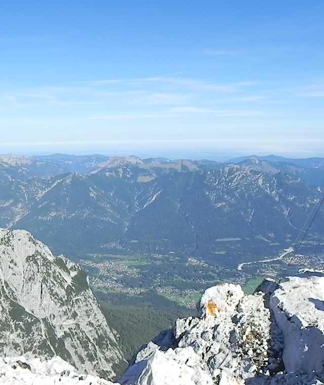 Ausblick von der Alpspitze