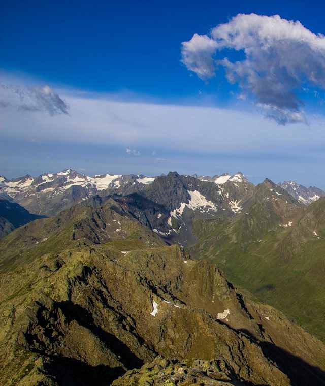 Aussicht vom Schwarnzhorn
