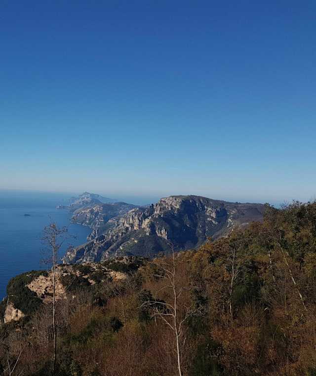 Blick auf die Amalfiküste 