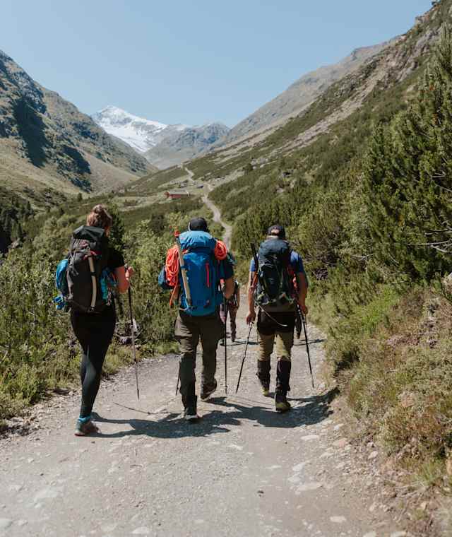 Von Vent in Richtung Martin-Busch-Hütte