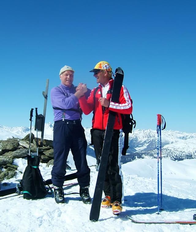 Auf dem Gipfel (2.244 m)