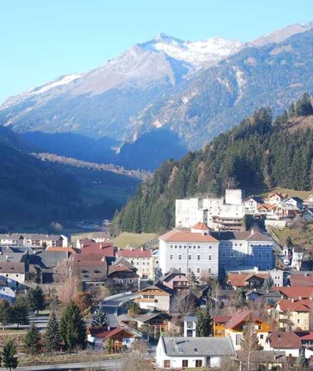 Blick zurück auf die Stadt Gmünd