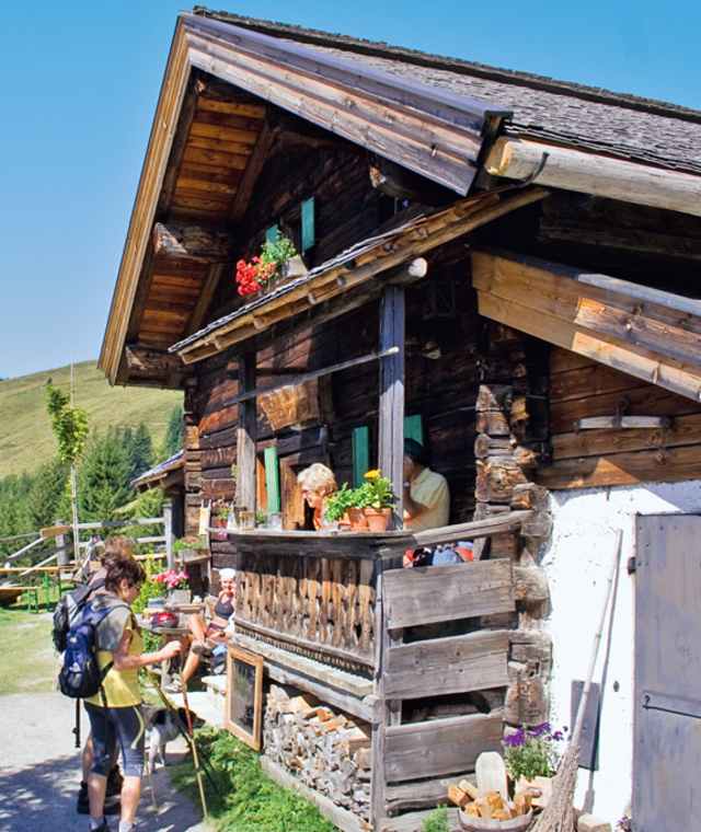 Einkehr auf der Schützingalm