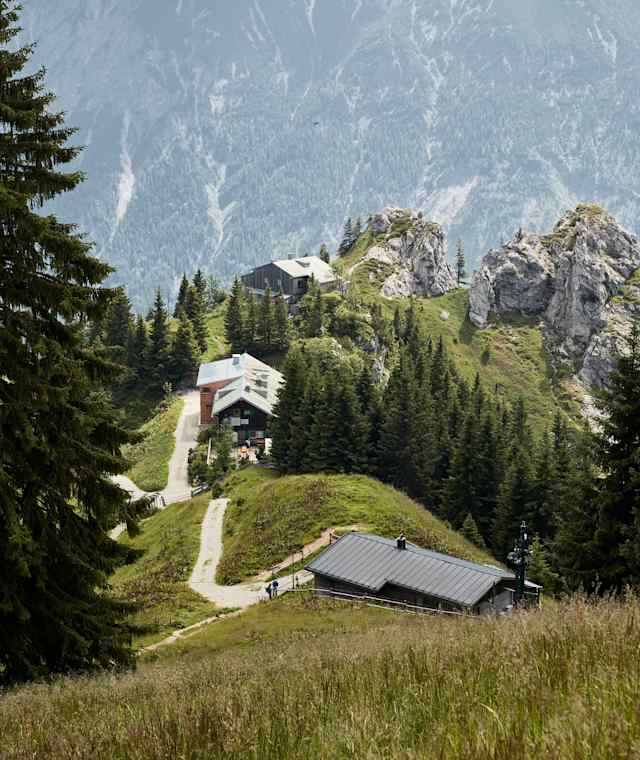 Blick auf das August-Schuster-Haus