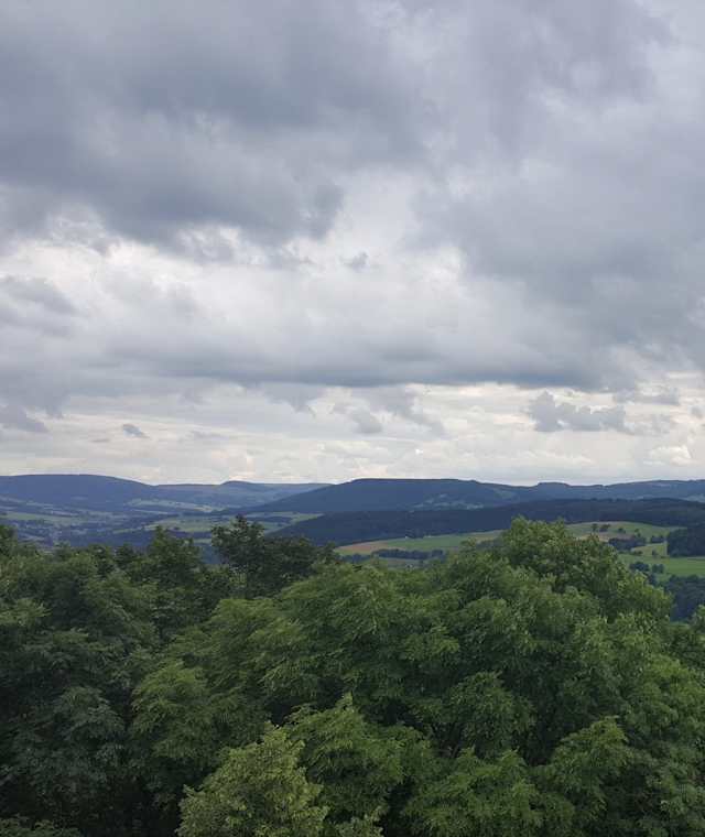 Ausblick von Ruine Auersburg
