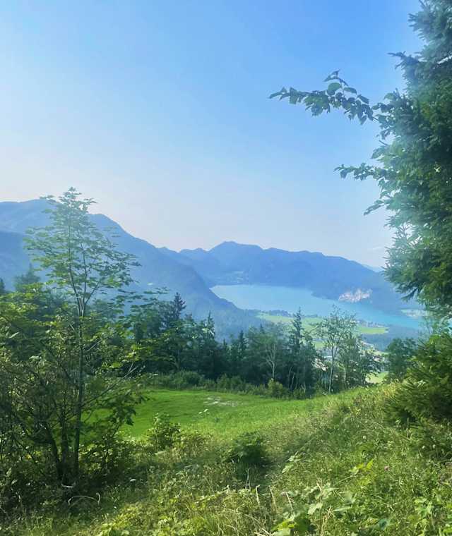 Von der Bleckwandhütte genießt man eine grandiose Aussicht.