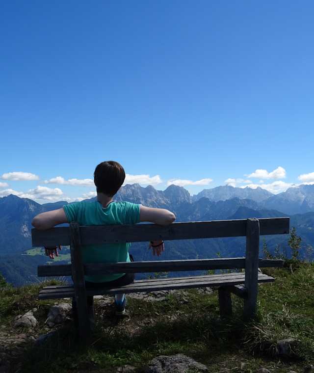 Aussicht vom Grubhörndl