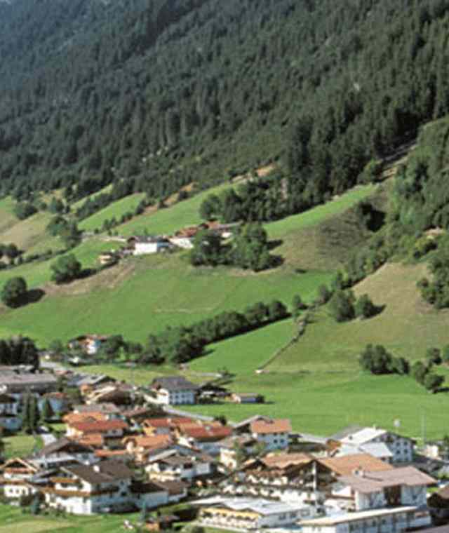 Talblick von den Aussichtsbänken Neder